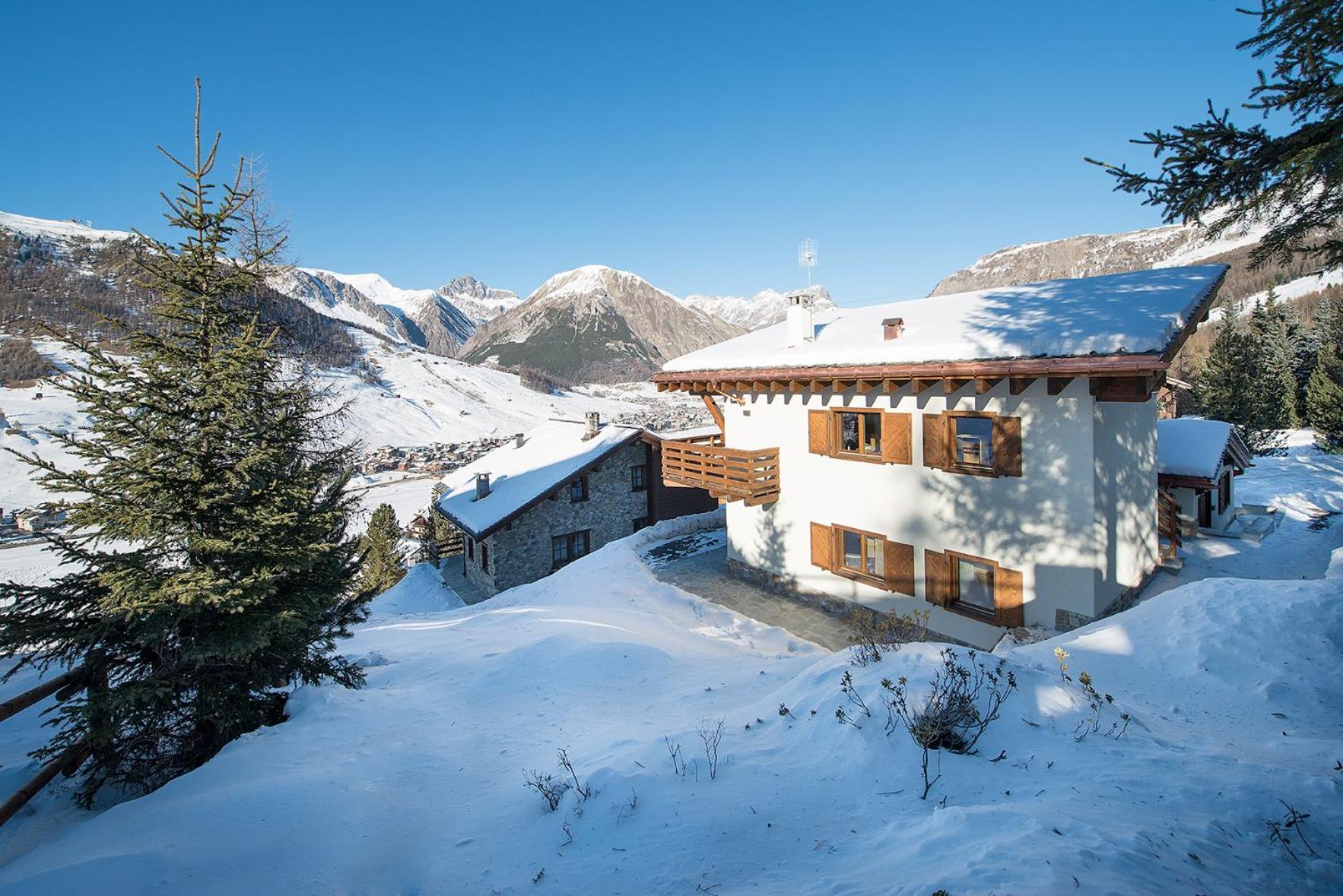 Chalet Elena Lägenhet Livigno Exteriör bild